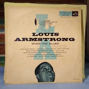 Louis Armstrong Louis Armstrong Sings The Blues Collector's Issue Germany 1954